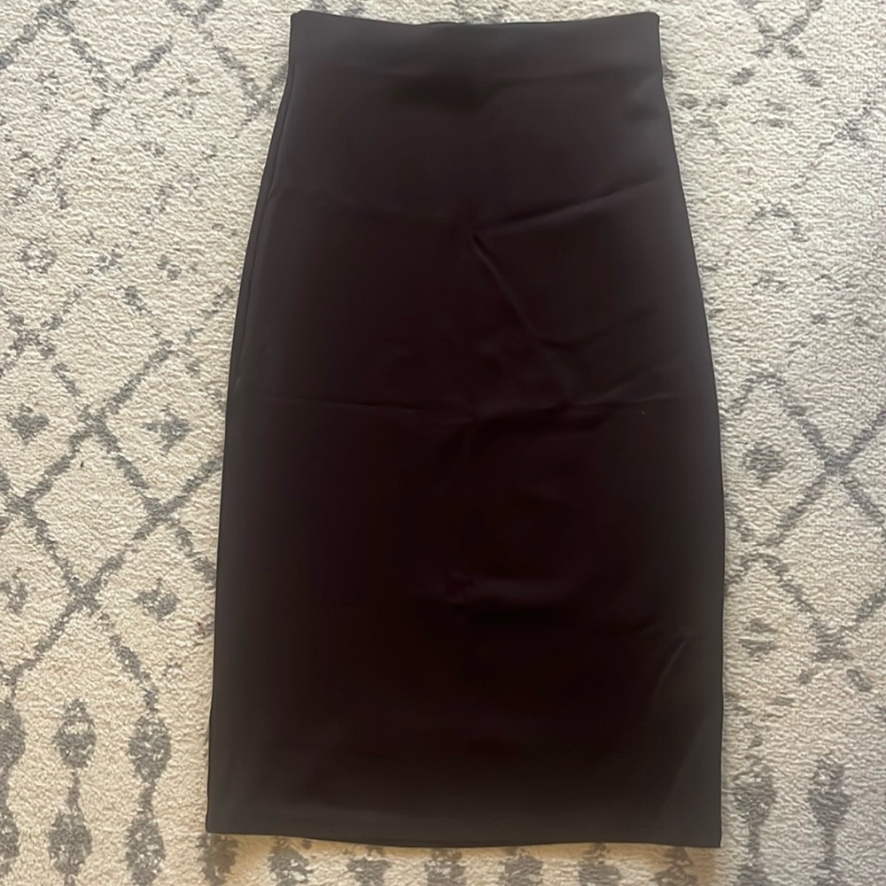 Reformation Women’s Gwen Berry Burgundy‎ High-Waisted Midi Pencil Skirt size XS